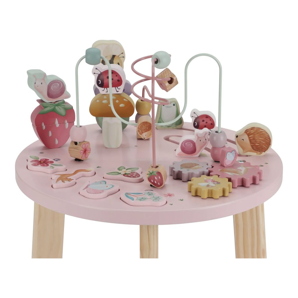 LITTLE DUTCH Stolček s aktivitami Fairy garden – Obrázok 7