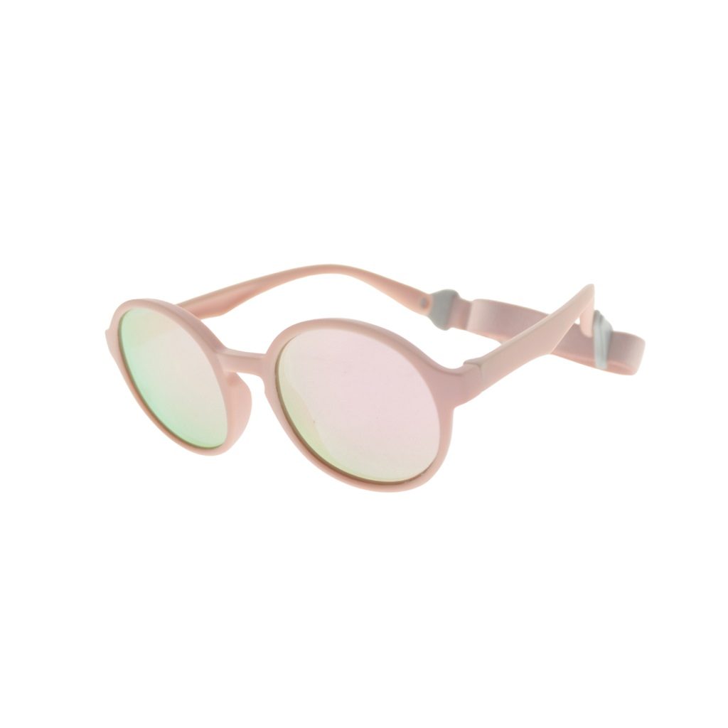 LITTLE KYDOO Okuliare slnečné Candy Pink UV 400, polarizačné 1-3 roky – Obrázok 2