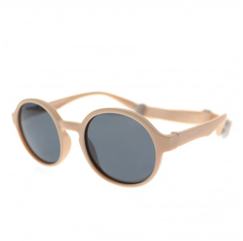 LITTLE KYDOO Okuliare slnečné Matte Beige UV 400, polarizačné 1-3 roky – Obrázok 2