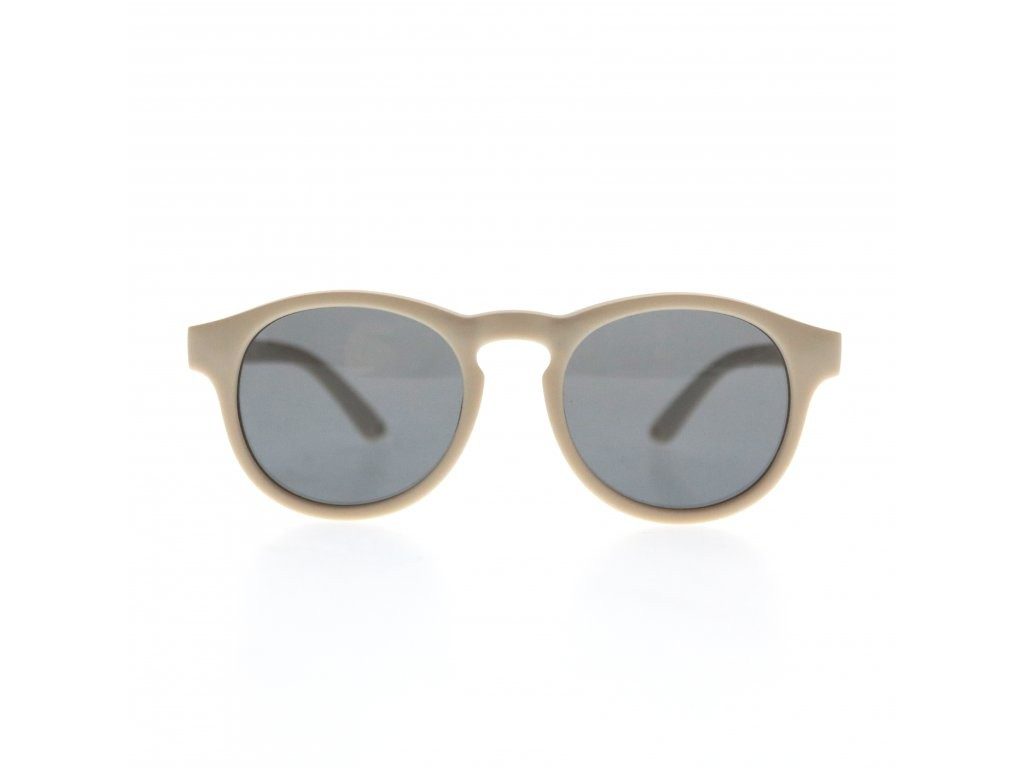 LITTLE KYDOO Okuliare slnečné Matte Beige UV 400, polarizačné 2-4 roky – Obrázok 3