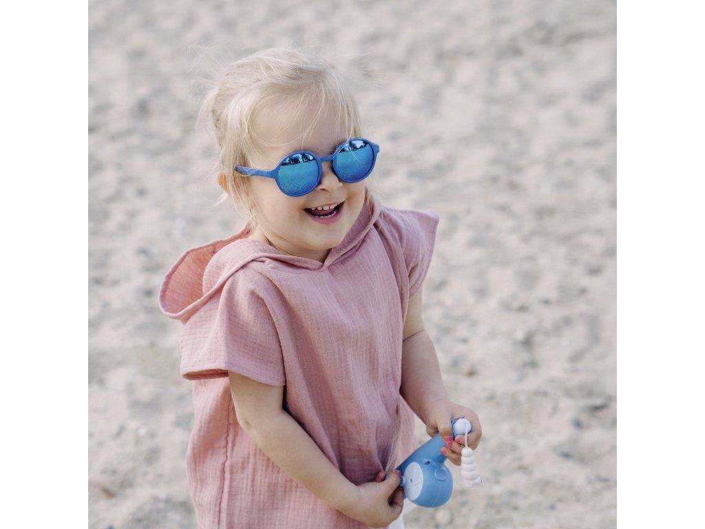 LITTLE KYDOO Okuliare slnečné Ocean Blue UV 400, polarizačné 1-3 roky – Obrázok 4
