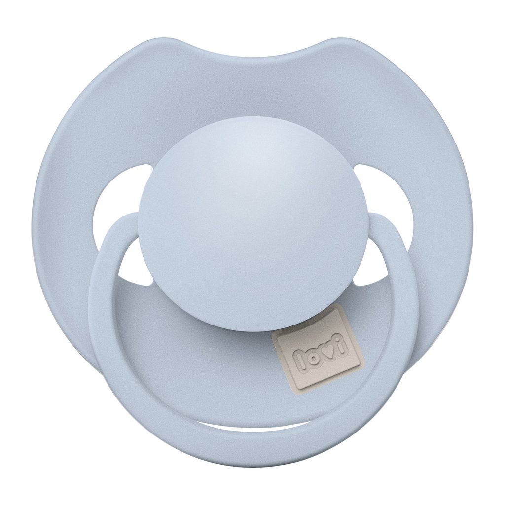 LOVI Cumlík silikónový dynamický Prime 0-6m 1ks Baby Blue – Obrázok 2
