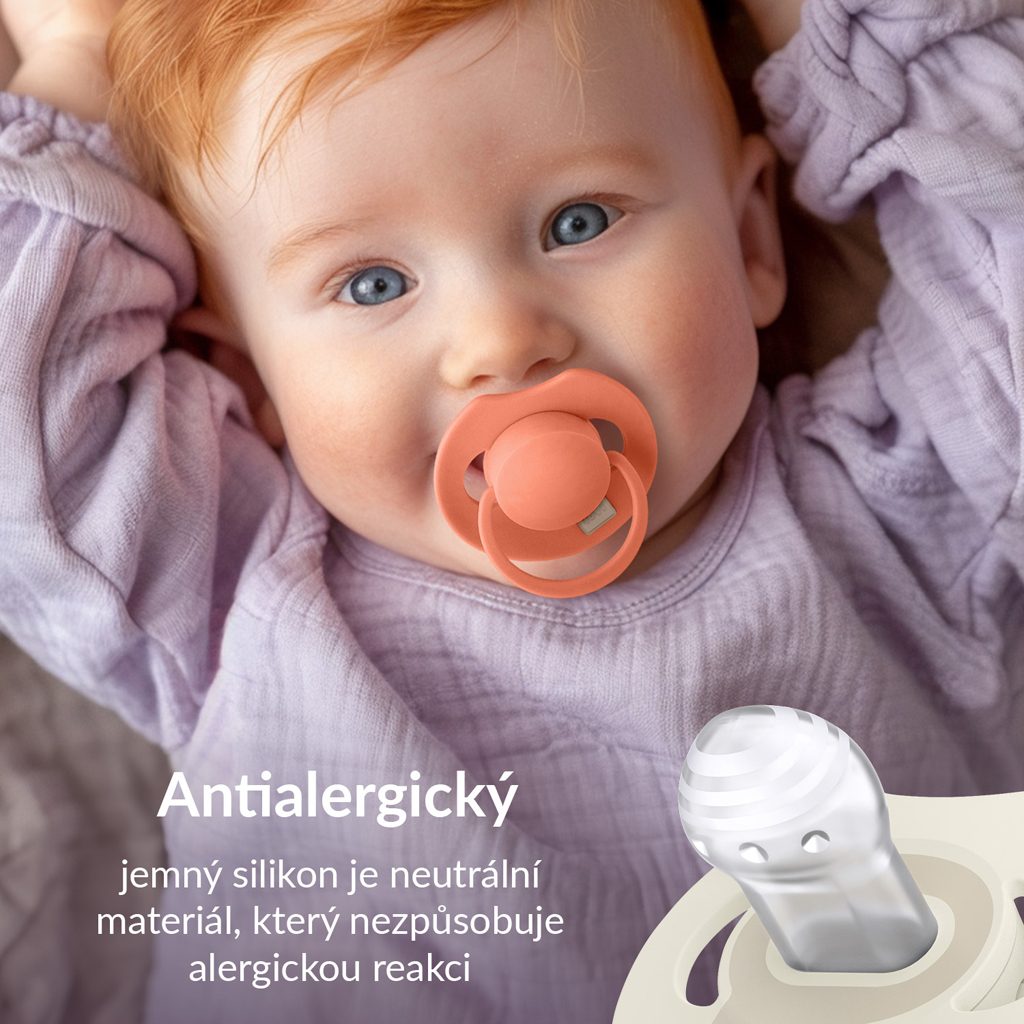 LOVI Cumlík silikónový dynamický Prime 18m+ 2ks Baby Lilac/Violet – Obrázok 16