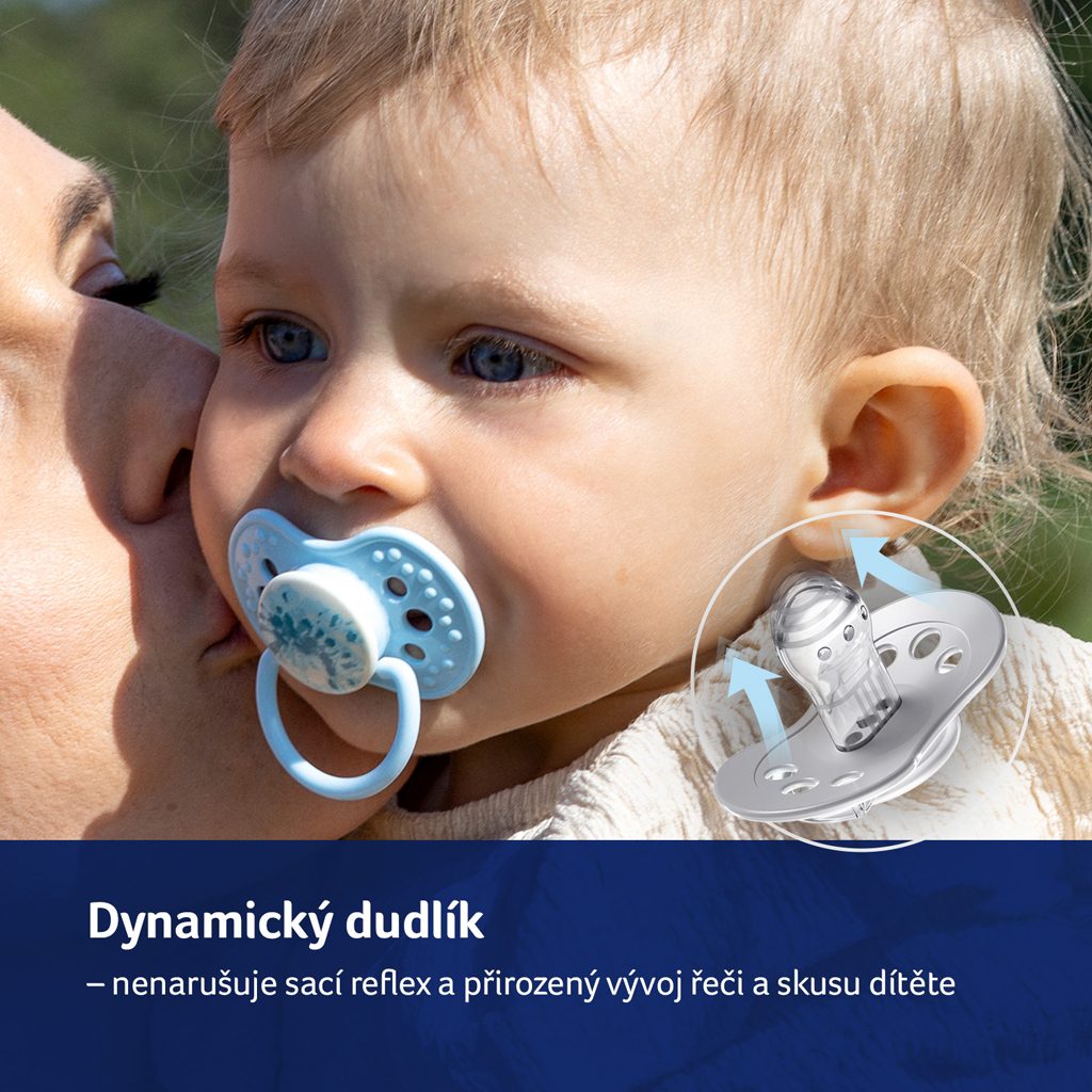 LOVI Cumlík silikónový dynamický Tie dye 0-3m 2ks chlapec – Obrázok 10