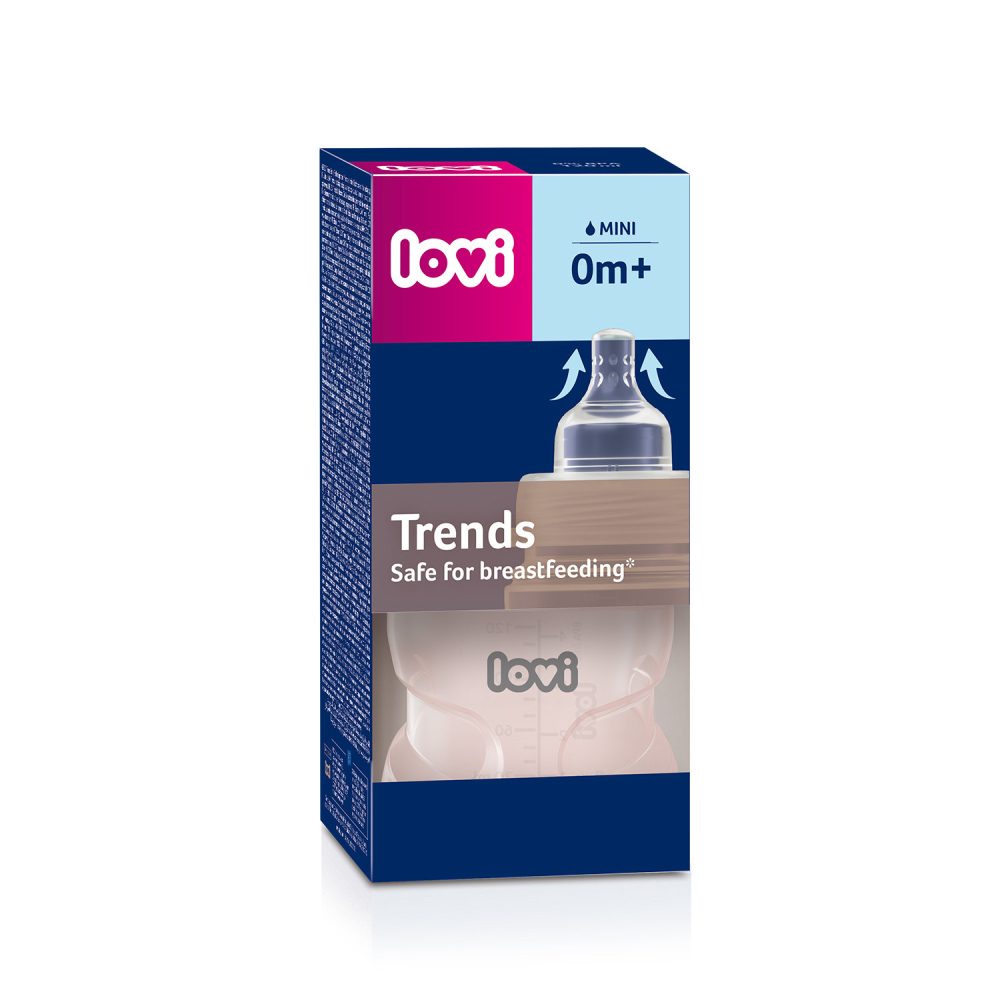 LOVI Fľaša Trends 120ml ružová – Obrázok 6