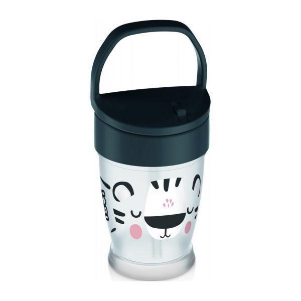 LOVI Môj hrnček so slamkou Salt&Pepper Junior 250 ml – Obrázok 3