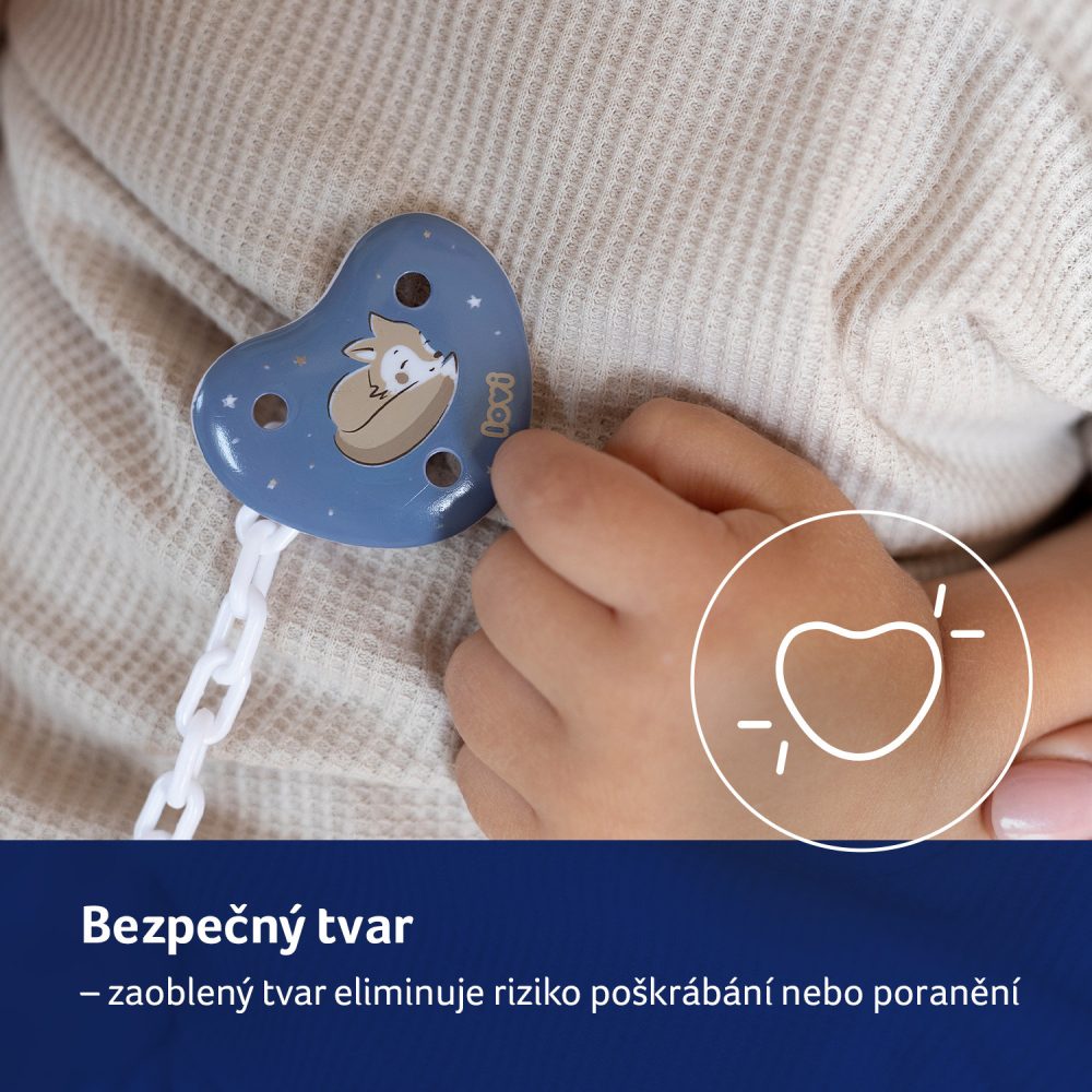 LOVI Retiazka na cumlík Night&Day dievča – Obrázok 6