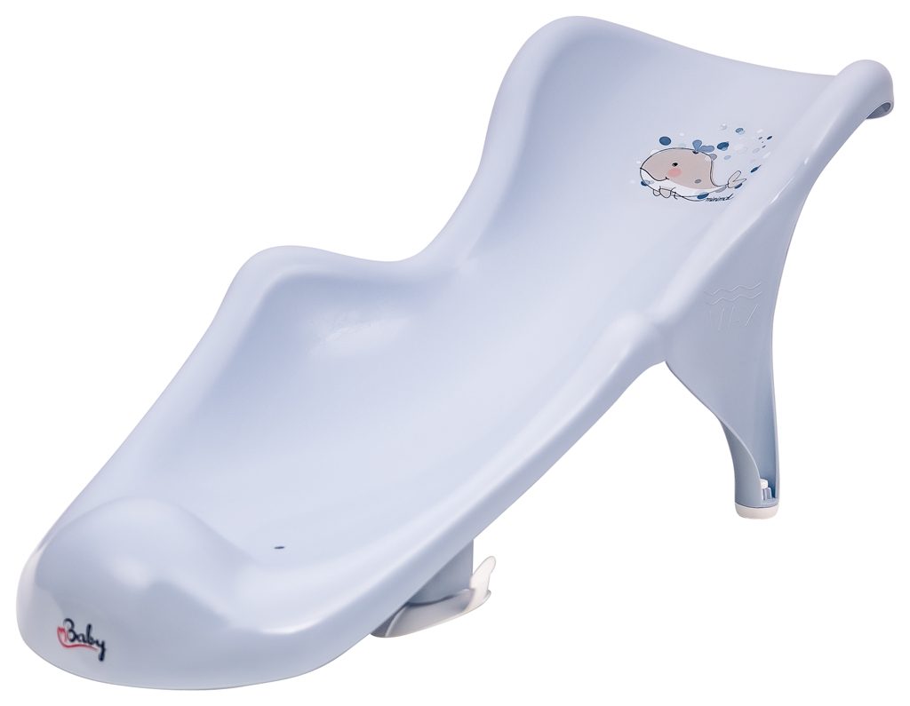 MALTEX Lehátko do vane Veľrybka Minimal - satin blue – Obrázok 2