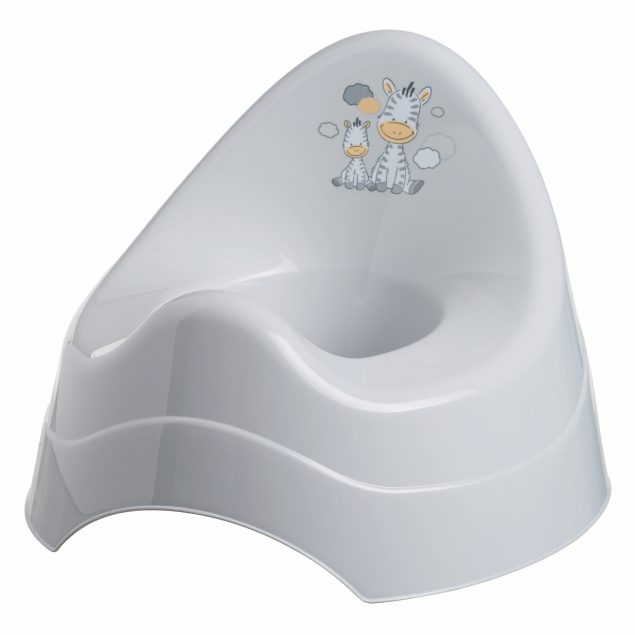 MALTEX Nočník Zebra - grey – Obrázok 2