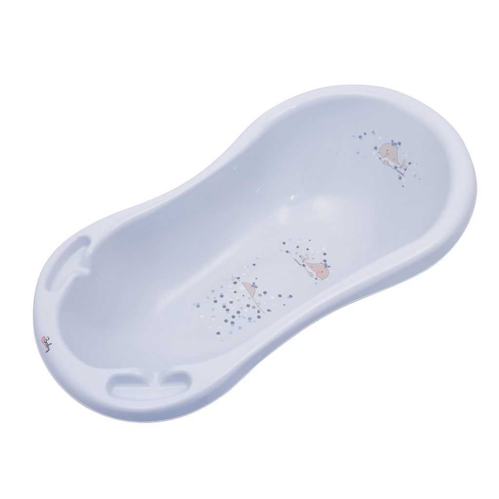 MALTEX Vanička Veľrybka Minimal 84 cm - satin blue – Obrázok 3