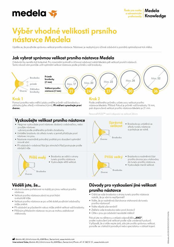 MEDELA 2x Prsný nadstavec PersonalFit Flex™ - XL (30 mm) – Obrázok 6