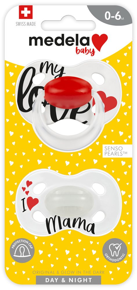 MEDELA Baby cumlík Day&Night 0-6m 2 ks – Obrázok 4