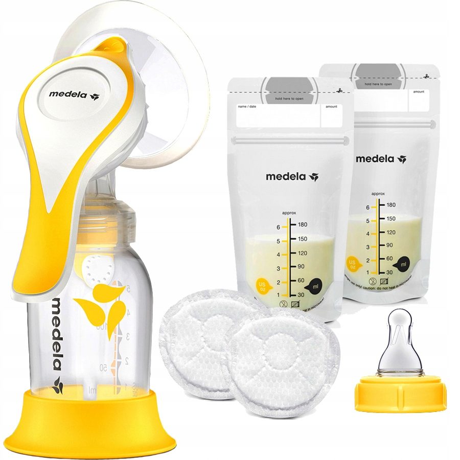 MEDELA Odsávačka materského mlieka manuálna Harmony™ Essentials Pack – Obrázok 2