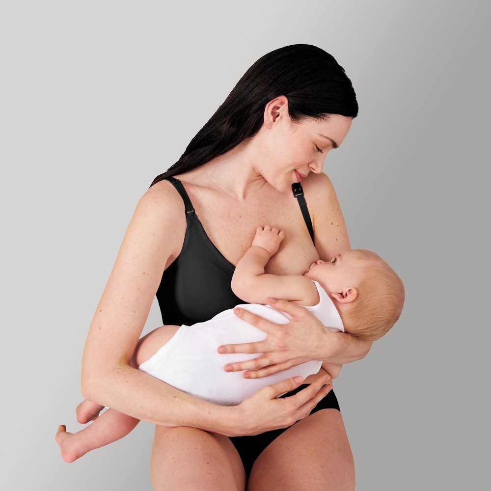 MEDELA Podprsenka 3v1 na dojčenie a odsávanie, béžová L – Obrázok 4