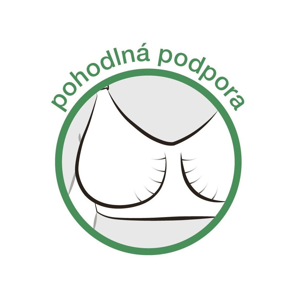 MEDELA Podprsenka tehotenská a dojčiaca Keep Cool, biela XXL – Obrázok 8