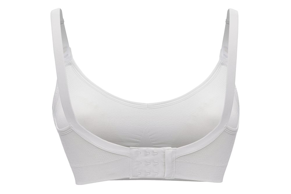 MEDELA Podprsenka tehotenská a dojčiaca ultra Keep Cool, biela XXL – Obrázok 3