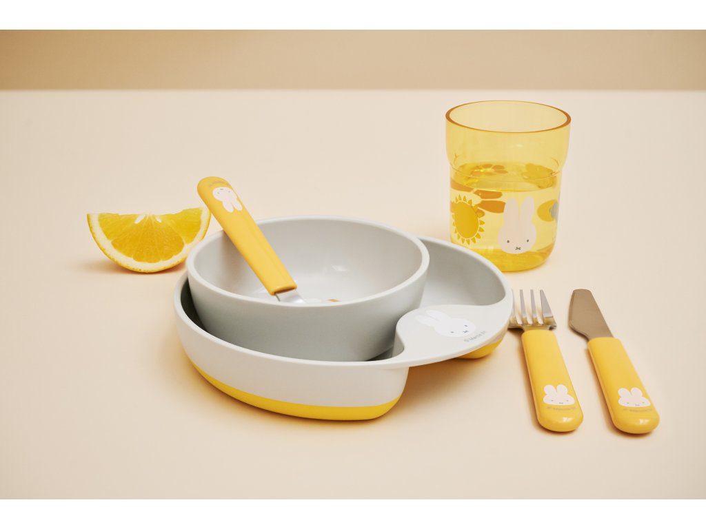 MEPAL Set jedálenský detský Mio 3ks Miffy Explore – Obrázok 3