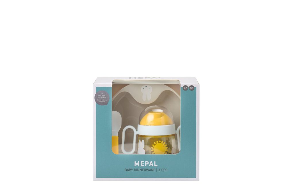 MEPAL Set jedálenský detský Mio 3ks Miffy Explore – Obrázok 6