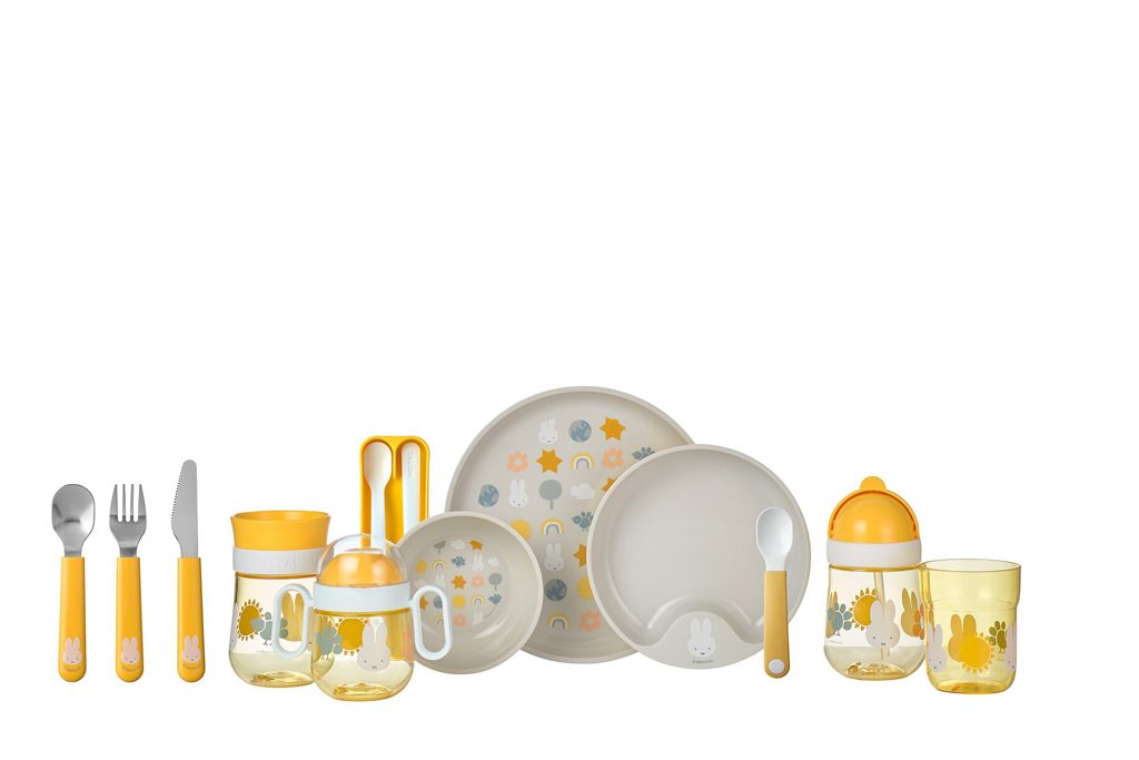 MEPAL Set jedálenský detský Mio 3ks Miffy Explore – Obrázok 8