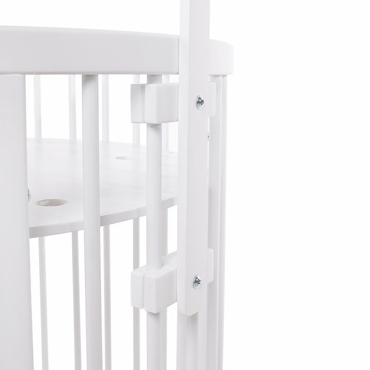 MIMIKO Držiak drevený na baldachýn White – Obrázok 3