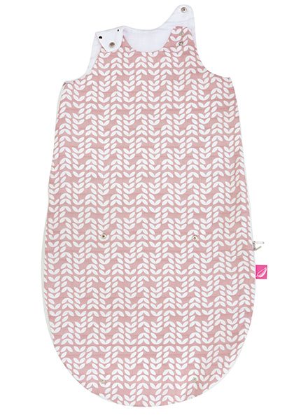MOTHERHOOD Vak spací 2v1 ZIP-A-Round Beige mušelínový Pink Classics 3-18m 0,5 tog – Obrázok 3