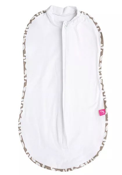 MOTHERHOOD Zavinovačka Zip&Swaddle Beige Classics new 2,5-5kg – Obrázok 4