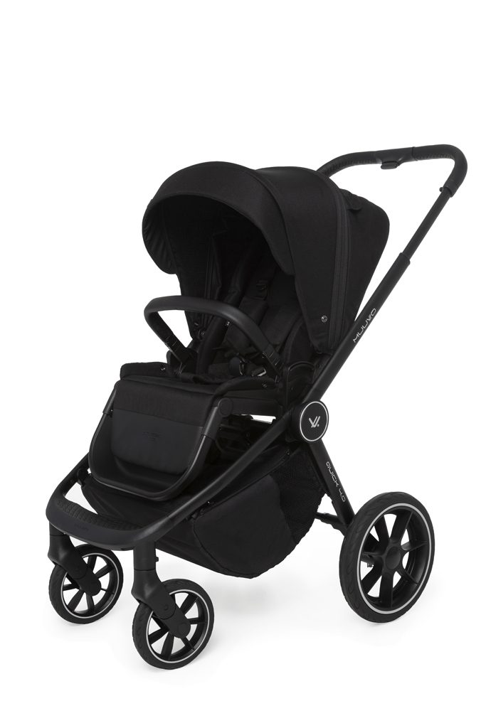 MUUVO Kočík kombinovaný Quick 4.0 Classic black set 2v1 – Obrázok 6