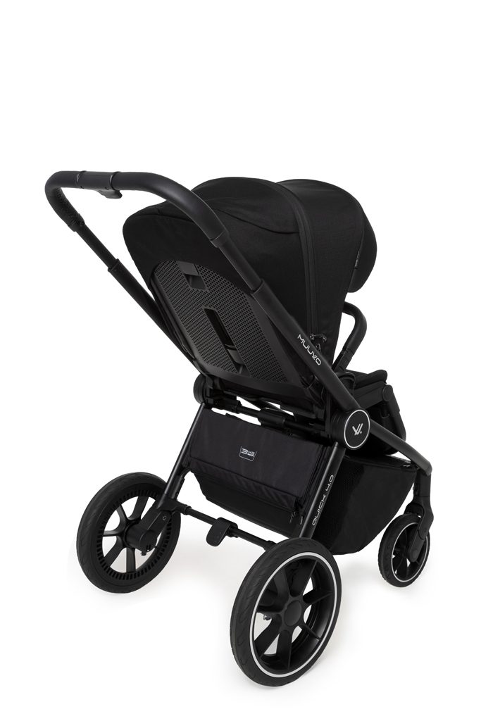 MUUVO Kočík kombinovaný Quick 4.0 Classic black set 2v1 + CYBEX Aton B2 i-Size + základňa – Obrázok 6