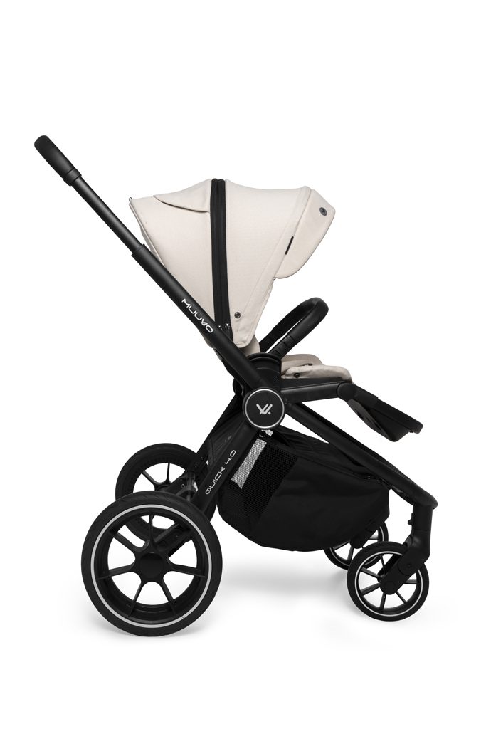 MUUVO Kočík kombinovaný Quick 4.0 Desert sand set 2v1 – Obrázok 20