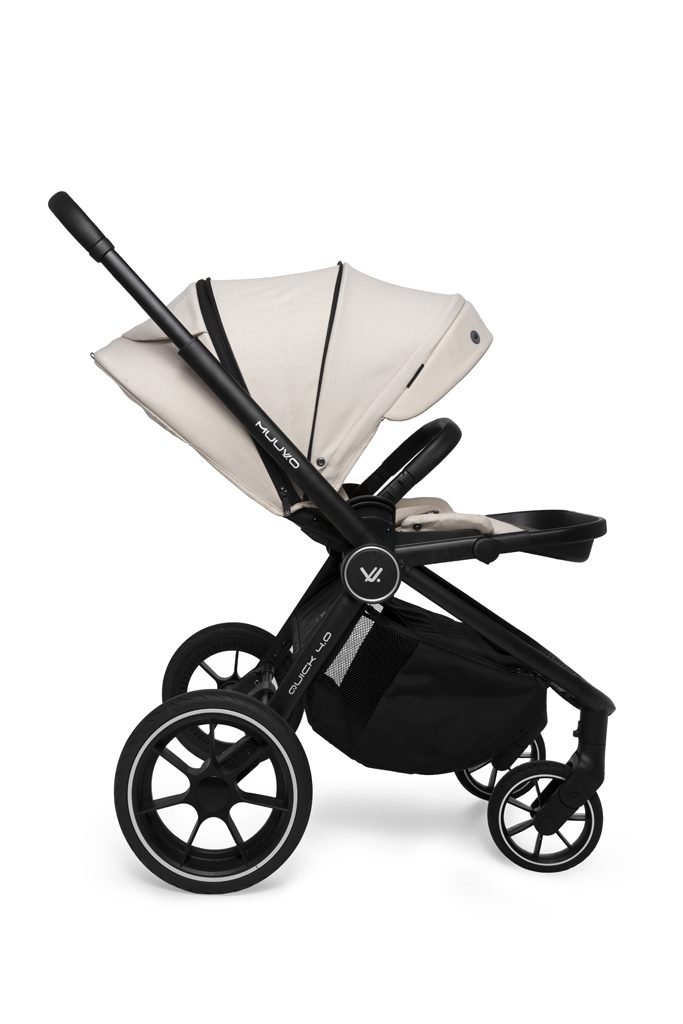 MUUVO Kočík kombinovaný Quick 4.0 Desert sand set 2v1 – Obrázok 21