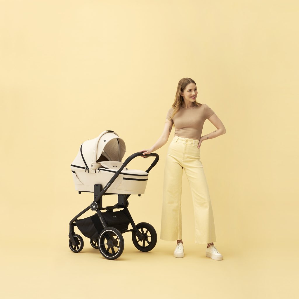 MUUVO Kočík kombinovaný Quick 4.0 Desert sand set 2v1 – Obrázok 40