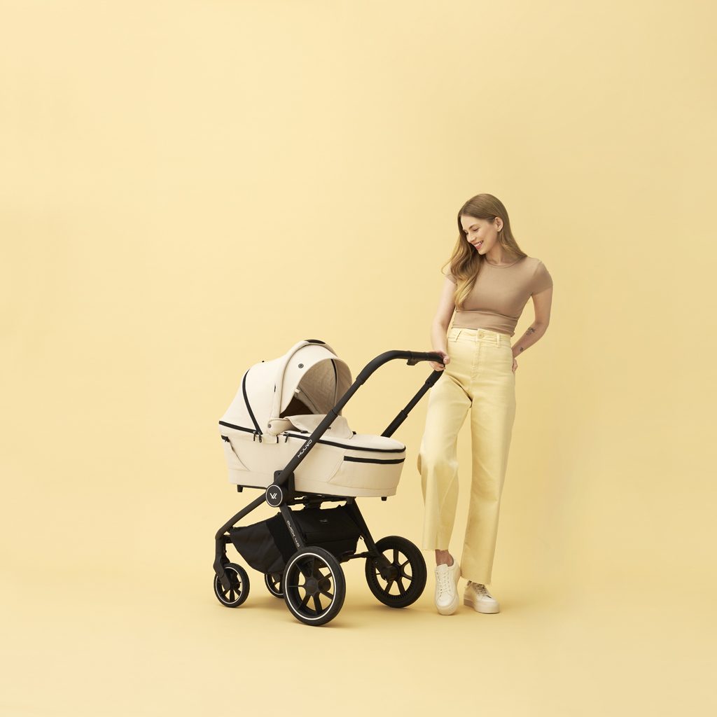MUUVO Kočík kombinovaný Quick 4.0 Desert sand set 2v1 – Obrázok 46