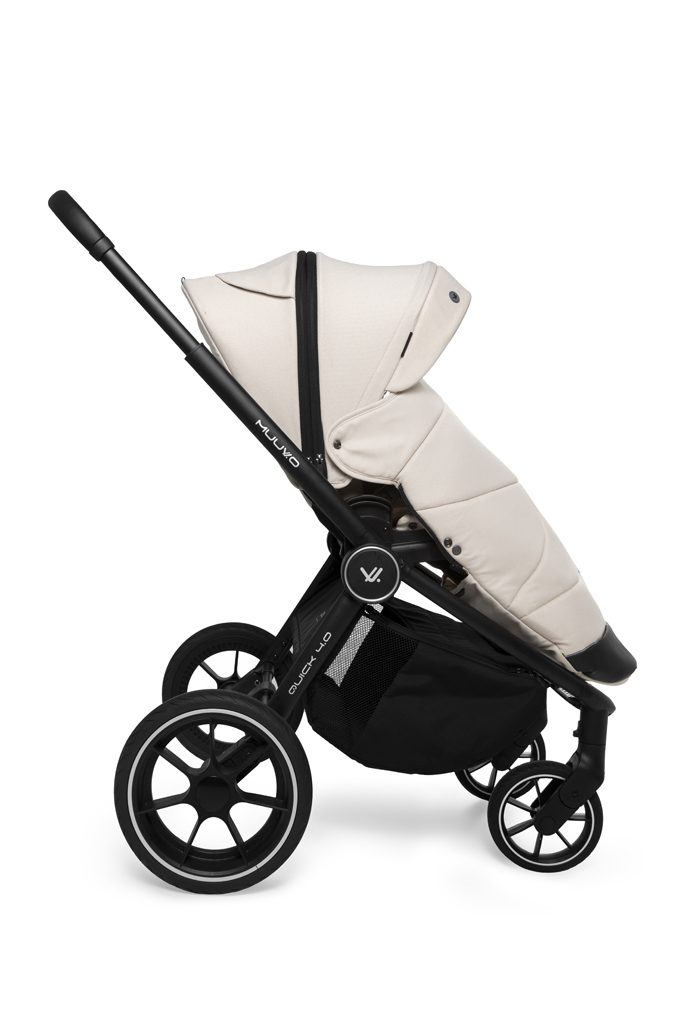 MUUVO Kočík kombinovaný Quick 4.0 Desert sand set 2v1 + CYBEX Aton B2 i-Size + základňa – Obrázok 24