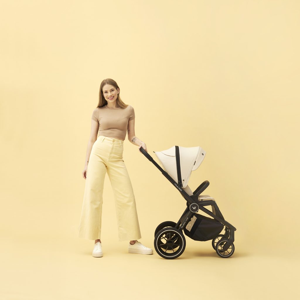 MUUVO Kočík kombinovaný Quick 4.0 Desert sand set 2v1 + CYBEX Aton B2 i-Size + základňa – Obrázok 42