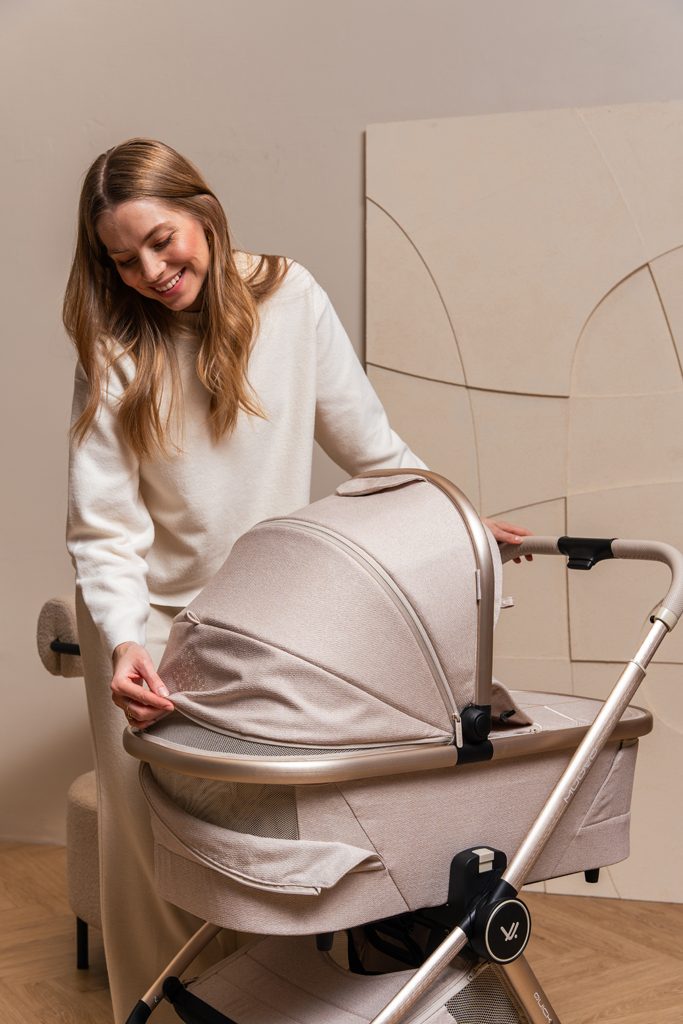 MUUVO Kočík kombinovaný Quick Boho Beige set 2v1 – Obrázok 47