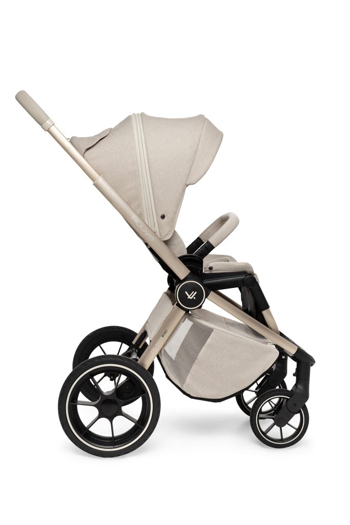 MUUVO Kočík kombinovaný Quick Boho Beige set 2v1 + CYBEX Aton B2 i-Size + základňa – Obrázok 15