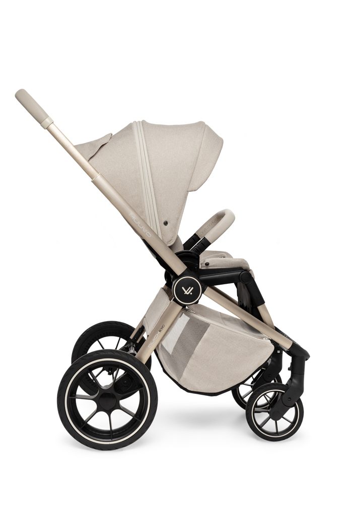 MUUVO Kočík kombinovaný Quick Boho Beige set 2v1 + CYBEX Aton B2 i-Size + základňa – Obrázok 17