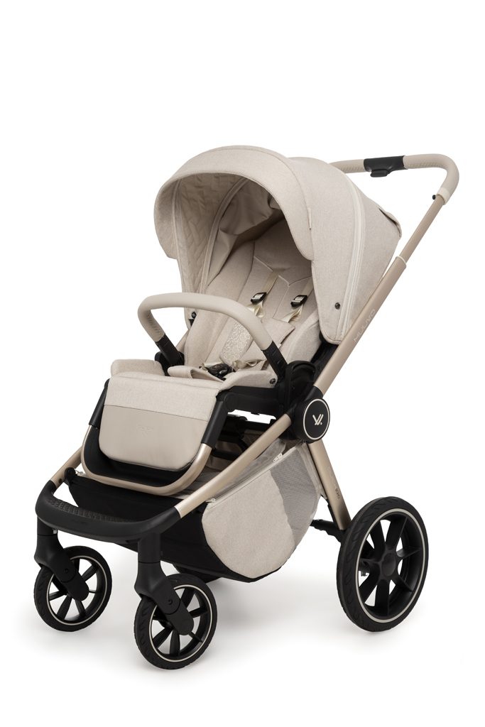 MUUVO Kočík kombinovaný Quick Boho Beige set 2v1 + CYBEX Aton B2 i-Size + základňa – Obrázok 4