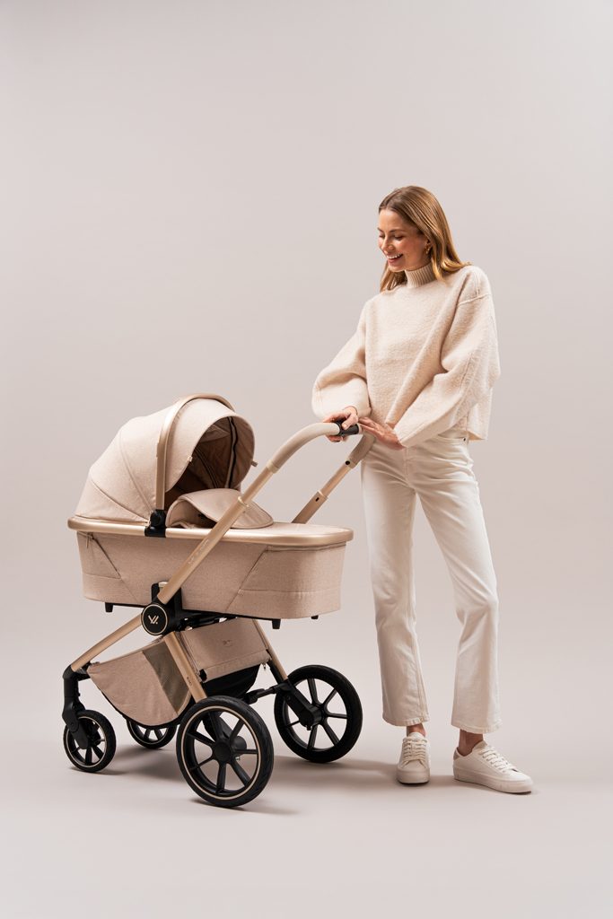 MUUVO Kočík kombinovaný Quick Boho Beige set 2v1 + CYBEX Aton B2 i-Size + základňa – Obrázok 40