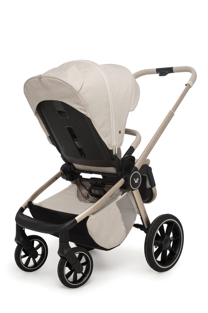 MUUVO Kočík kombinovaný Quick Boho Beige set 2v1 + CYBEX Aton B2 i-Size + základňa – Obrázok 5