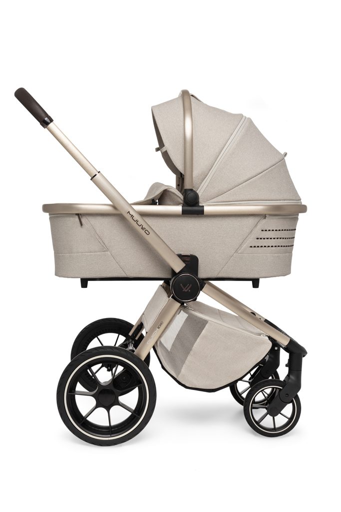 MUUVO Kočík kombinovaný Quick Boho Brown set 2v1 – Obrázok 4