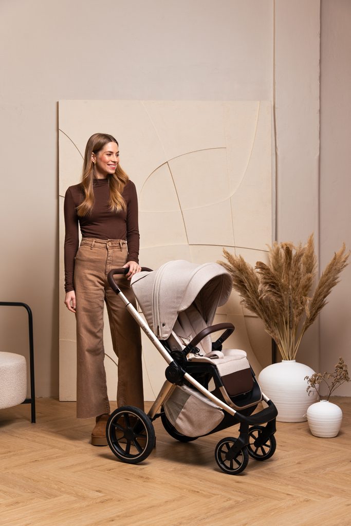 MUUVO Kočík kombinovaný Quick Boho Brown set 2v1 – Obrázok 36