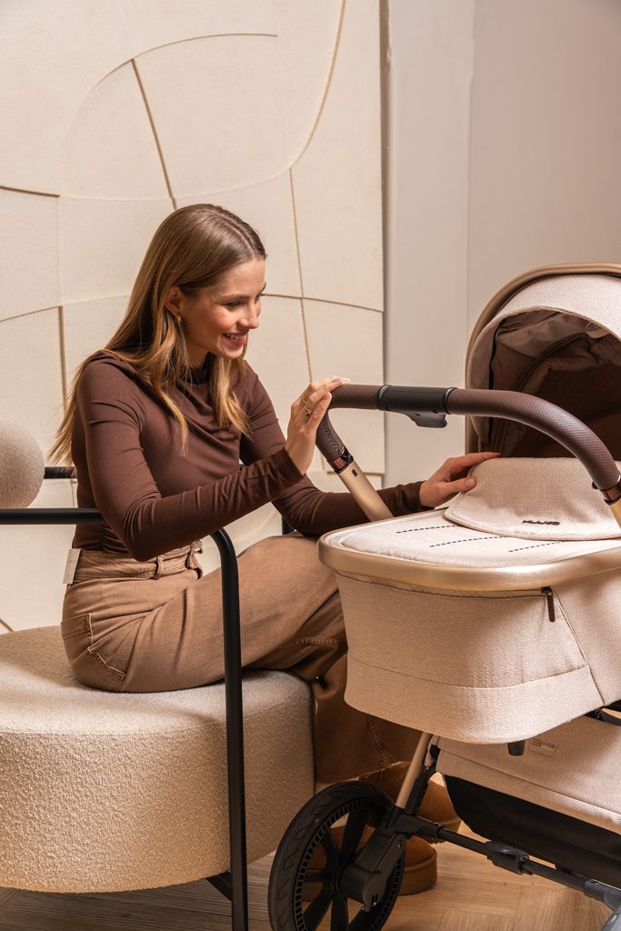 MUUVO Kočík kombinovaný Quick Boho Brown set 2v1 – Obrázok 37
