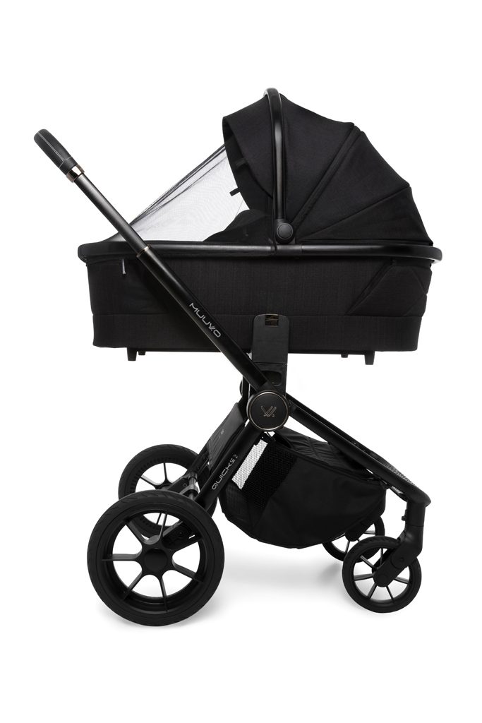 MUUVO Kočík kombinovaný Quick SE 2 Diamond graphite set 2v1 + CYBEX Aton B2 i-Size + základňa – Obrázok 16