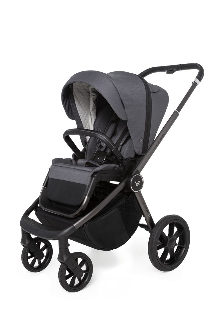 MUUVO Kočík kombinovaný Quick SE 2 Diamond graphite set 2v1 + CYBEX Aton B2 i-Size + základňa – Obrázok 5