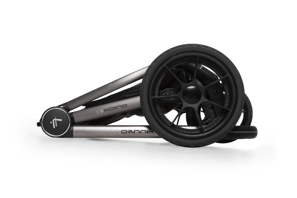 MUUVO Kočík kombinovaný Quick SE 2 Diamond graphite set 2v1 + CYBEX Aton B2 i-Size + základňa – Obrázok 7