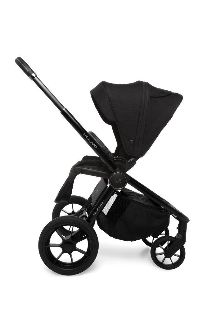 MUUVO Kočík kombinovaný Quick SE 2 Chromium black set 2v1 – Obrázok 16