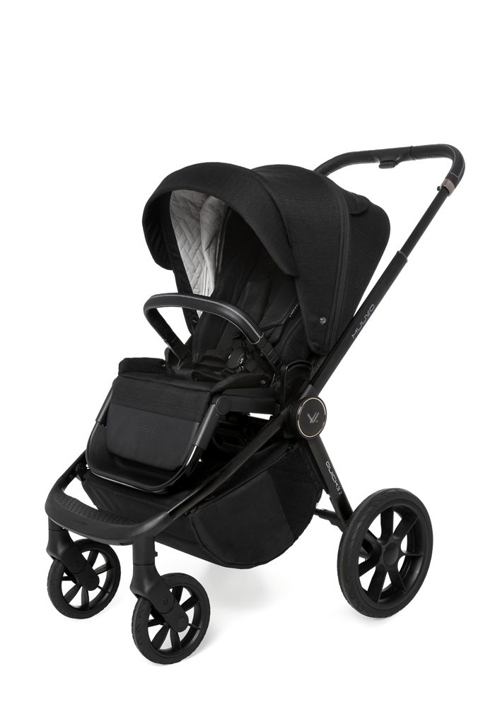 MUUVO Kočík kombinovaný Quick SE 2 Chromium black set 2v1 – Obrázok 8