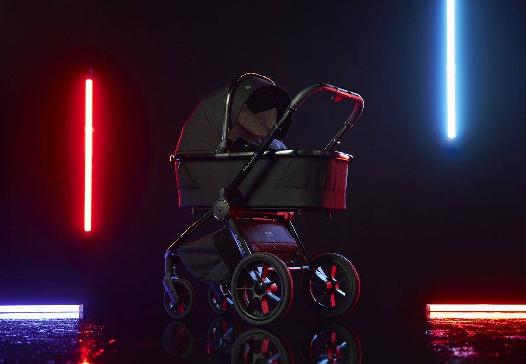 MUUVO Kočík kombinovaný Quick SE 2 Chromium black set 2v1 + CYBEX Aton B2 i-Size + základňa – Obrázok 23