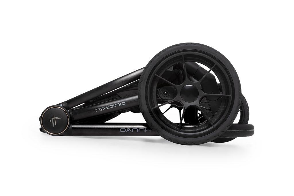 MUUVO Kočík kombinovaný Quick SE 2 Chromium black set 2v1 + CYBEX Aton B2 i-Size + základňa – Obrázok 29